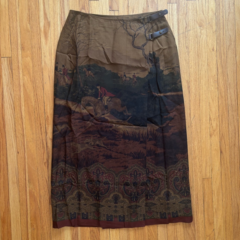 Vintage Ralph Lauren Wrap Skirt